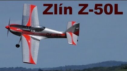 Zlin Z-50L, giant scale RC airplane, Nesvacily 2019