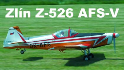 Zlin Z-526 AFS | scale aerobatic RC aircraft | 4K
