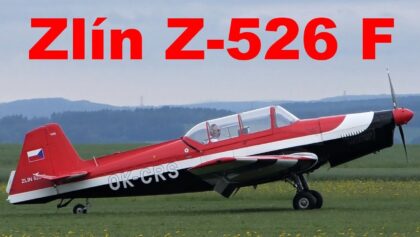 Zlin Z-526 F, Airshow Chotebor 2019