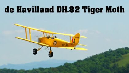 de Havilland DH.82 Tiger Moth | scale RC biplane |