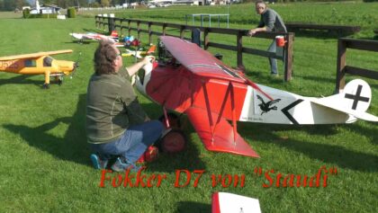 … ein ganz normaler Flugtag im Oktober