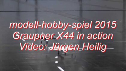 modell-hobby-spiel 2015 – Graupner X44 VTOL