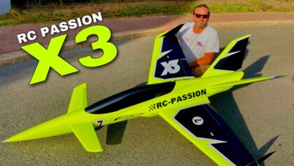 very special RC Passion X3 Turbine Jet | Flight Demonstration