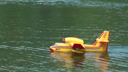 Wasserflug Edersee 2012