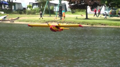 Wasserflug Edersee 2012