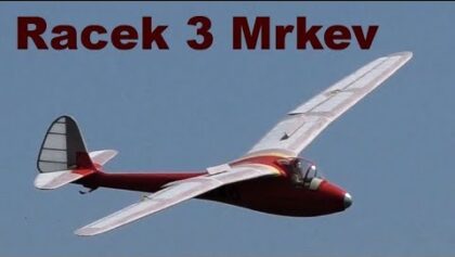 Racek 3 Mrkev, scale RC glider, Hranice 2020