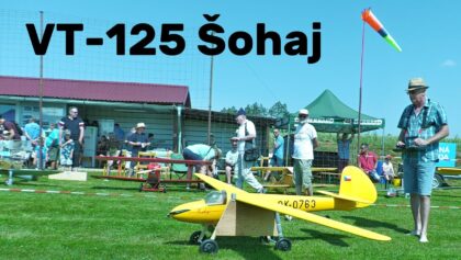 VT-125 Šohaj | 4,3m scale RC glider | 4K |