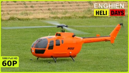 ACROBATIC FLIGHT WITH A XXL BO-105 | HELIDAYS ENGHIEN 2019