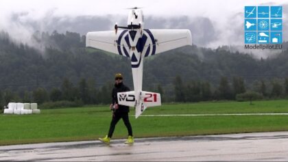 AEROPLUS EDGE 540 KLAUS RAMOSER “VOLKSWAGEN” RC AEROBATIC FLIGHT 50