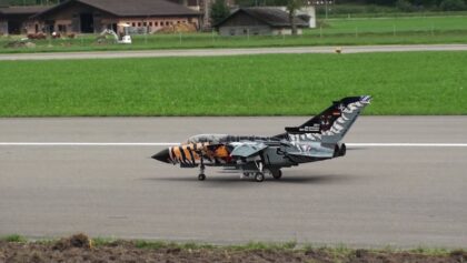 AIRSHOW ECR TORNADO JET WORLD MASTERS MEIRINGEN SWITZERLAND 2013