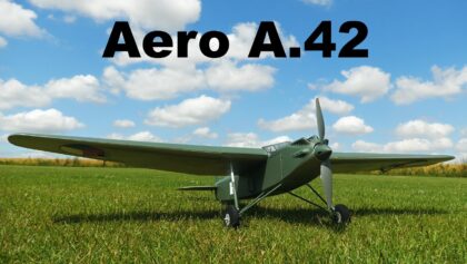 Aero A.42 | scale RC airplane | 4K | 2021