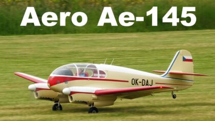 Aero Ae-145 | scale RC aircraft with engine sound system