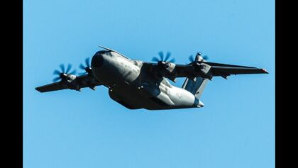 Airbus A400M with female pilots