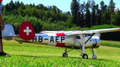 Aircraft History Switzerland Pelican SB-2 Giant RC Scale Model Airplane