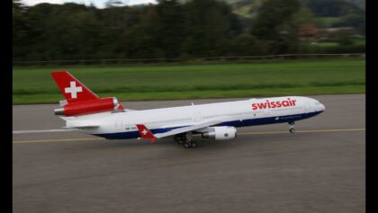 Airliner (Turbine) bei dem 43. Flugtag in Hausen am Albis