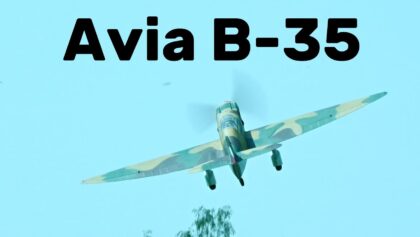 Avia B-35 | 2,5m scale RC plane | 4K |