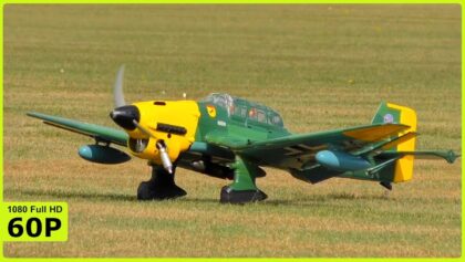 BEAUTIFUL RC SEAGULL JU 87 STUKA FLIGHT DEMONSTRATION
