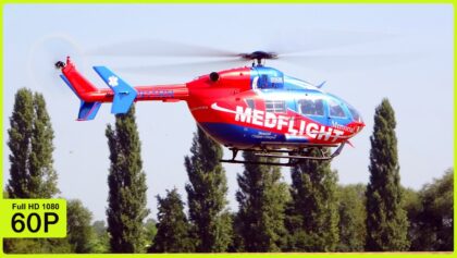 BEAUTIFUL XL ELECTRICAL RC EC-145 MEDFLIGHT FROM DIRK KABISCH