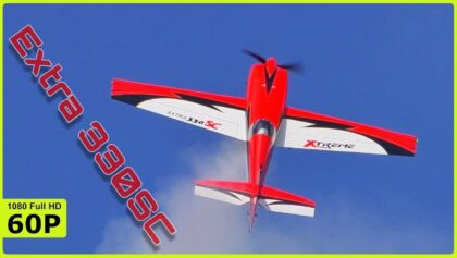 BEAUTIFUL XXL EXTRA 330SC AEROBATIC FLIGHT FROM ANDREAS MANN