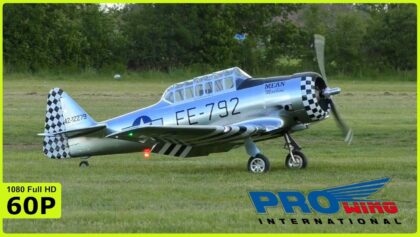 BEAUTIFUL XXL HARVARD AT-6 FLIGHT DEMONSTRATION – PROWING 2019