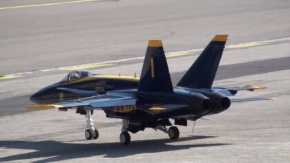 Blue Angels FA-18 Hornet JET WORLD MASTERS MEIRINGEN 2013