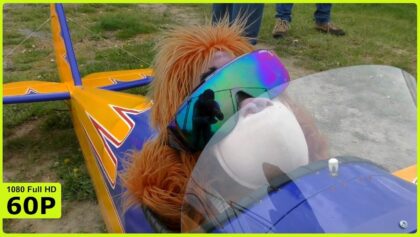 CRAZY MONKEY IS FLYING A FLYBABY OVER KLEINENBROICH