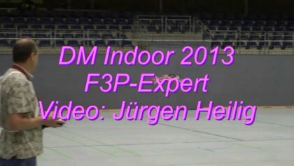 DM Indoor 2013 – F3P-Expert – Ruedi Gallati