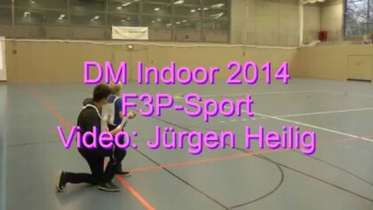 DM Indoor 2014 F3P-Sport – Martin Münster