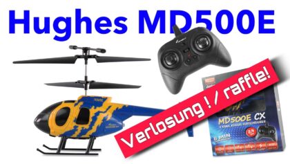 Der perfekte Einstieg? | Amewi Junior MD500E CX Koaxial RTF