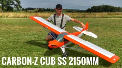 E-flite Carbon-Z Cub SS 2150mm PNP – UNCUT MAIDEN FLIGHT