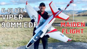 E-flite Viper 90mm EDF Jet ? | MAIDEN FLIGHT, REVIEW