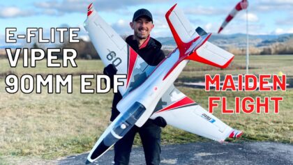 E-flite Viper 90mm EDF Jet ? | MAIDEN FLIGHT, REVIEW