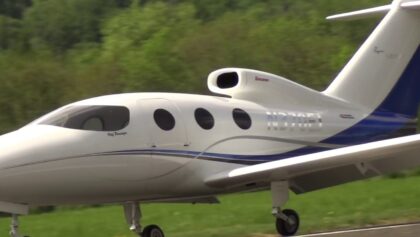 EPIC VICTORY BUSINESS JET RC TURBINE MODEL AIRPLANE DEMO FLIGHT