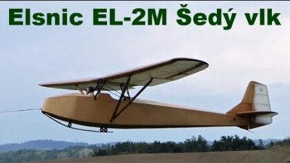 Elsnic EL-2M Sedy vlk, 6,75m giant scale RC glider, Nesvacily