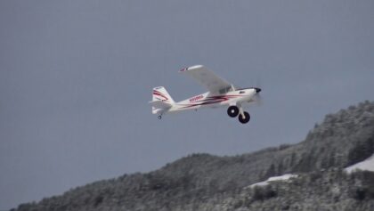 Erster Alleinflug ohne Hilfe von Fabio mit dem “Timber” !