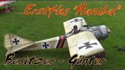 Erstflug Hannibal von Flair – und weiter Modelle beim MFV-Altach