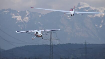 Erstflug K 8 von Markus + 3 weitere Seglerpiloten