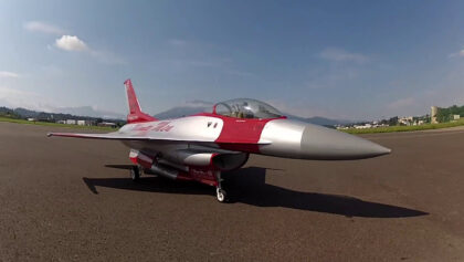 F-16 Elektro Jets Over Emmen 2013/19