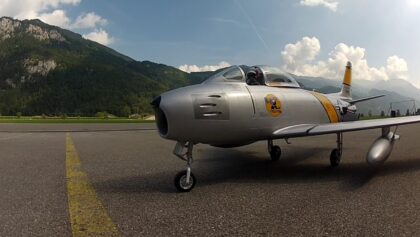 F-86F SABRE Adrian Senn V2 JET WORLD MASTERS 2013