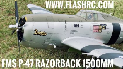 FMS P-47 Razorback 1500mm – GRASS OPS