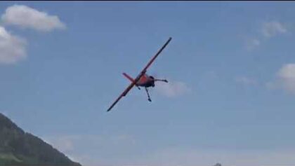 Fabian (Wilga) und Andreas (Pilatus B4) beim F-Schlepp