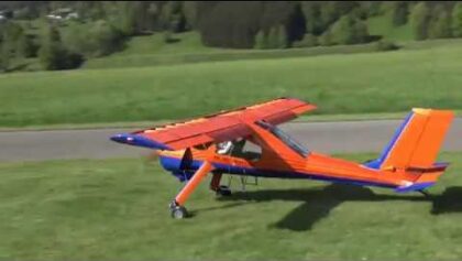 Fabian mit seiner Wilga von Tomahawk Design – Spw. 3.700