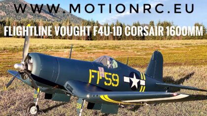 Flightline Vought F4U-1D Corsair 1600mm MAIDEN FLIGHT