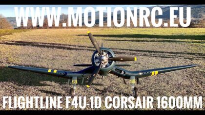 Flightline Vought F4U-1D Corsair 1600mm UNCUT FLIGHT