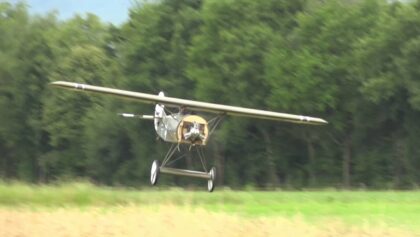 Fokker DVIII – Erstflug