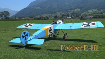 Fokker E.III Beat Egli