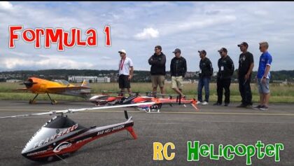 Formula 1 R/C Speed Helicopter Swiss Heli Challenge 2016 by