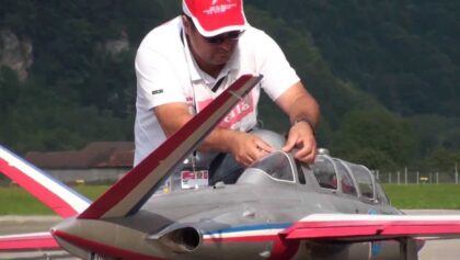 Fouga Magister CM 170R JET WORLD MASTERS 2013
