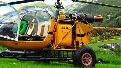 Francis Paduwat Arlberg Heli-Week with a Giant Lama III RC