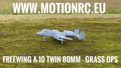 Freewing A-10 Thunderbolt II twin 80mm – 2nd FLIGHT on